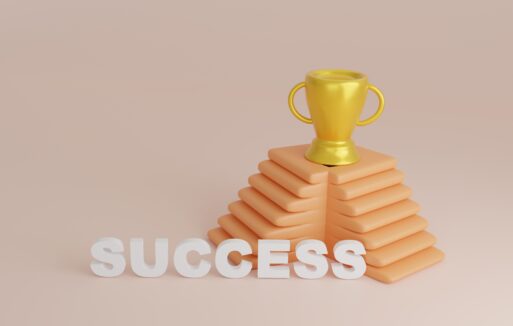 success concept business goal and achievement illustration 3d render
успех